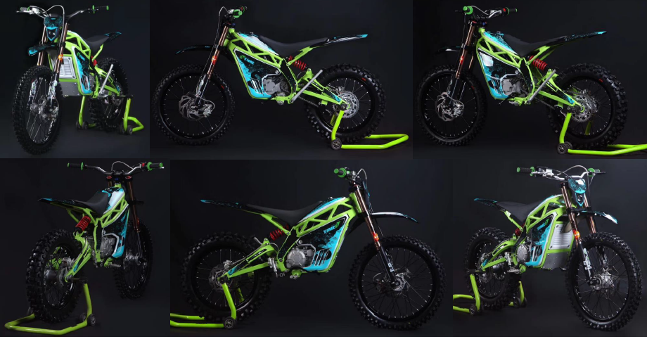 72V 40A Electric Off-Road (ET) Motocross Motorcycle
